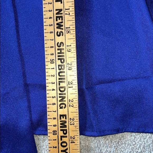 Ann Taylor Bow Blouse in Rich Ultraviolet Size MP - Picture 7 of 8